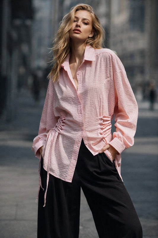 Chemise à carreaux